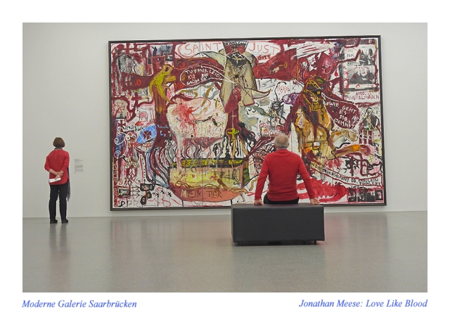 Mensch und Kunst - Moderne Galerie Saarbrücken - Jonathan Meese: Love Like Blood