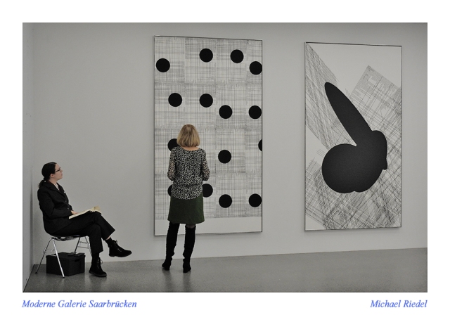 Mensch und Kunst - Moderne Galerie Saarbrücken - Saarlandmuseum - Michael Riedel
